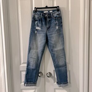 KanCan Baggy Fit Distressed Jeans Size 24